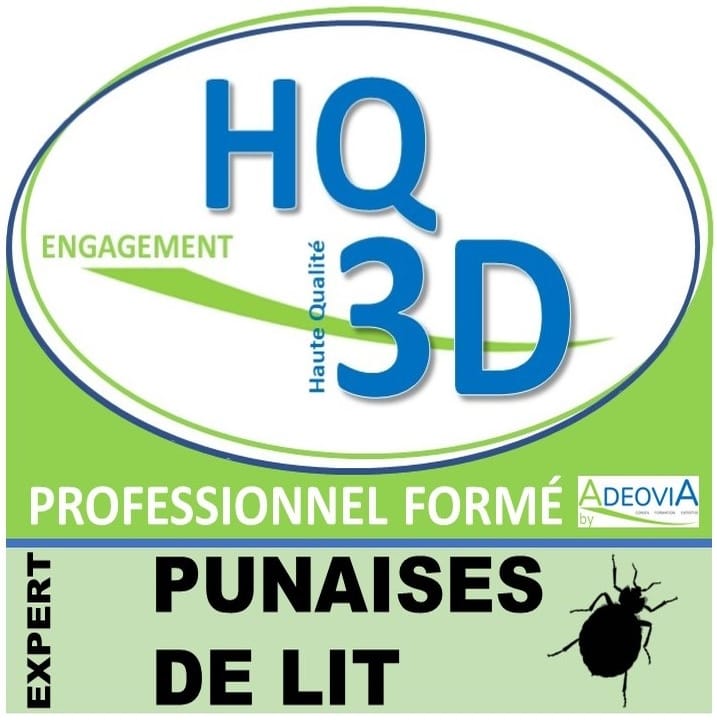 HQ 3D formation punaises de lit Désinsectiseur dératiseur 50km autour d'Orléans