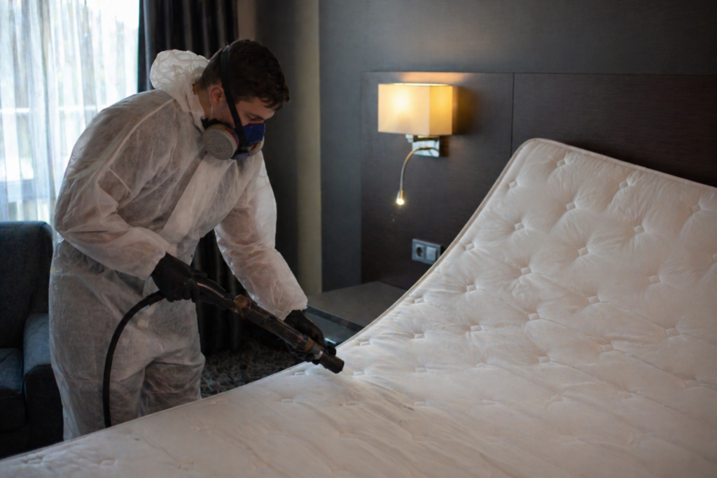 Traitement bio de punaises de lit à la vapeur chaude