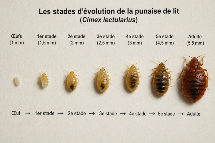 L'évolution de la punaise de lit