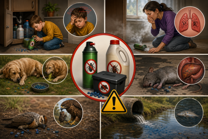 Pesticides et rodonticides : Dangers !