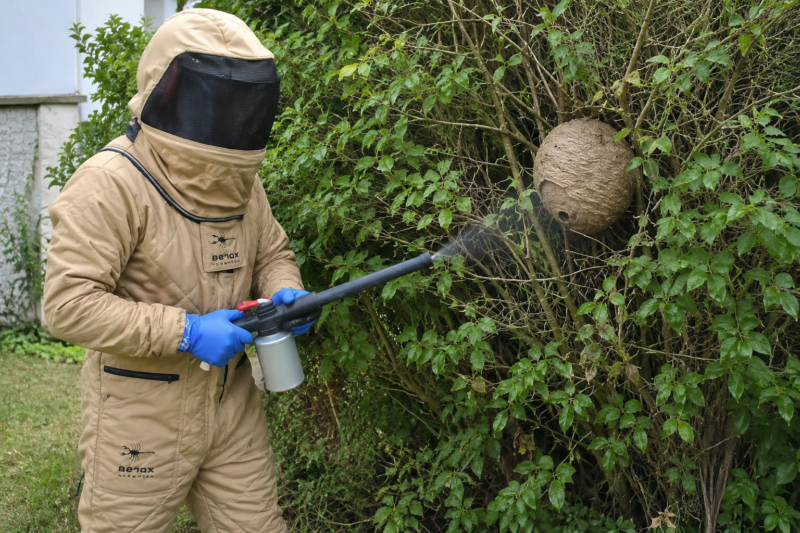 Urgence guêpes frelons nuisibles traitement de nids de frelons asiatiques Orléans