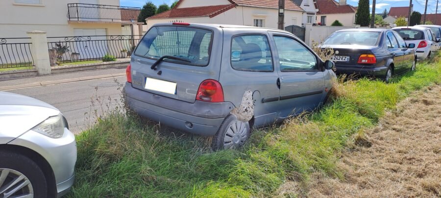 Nid de frelons dans une voiture