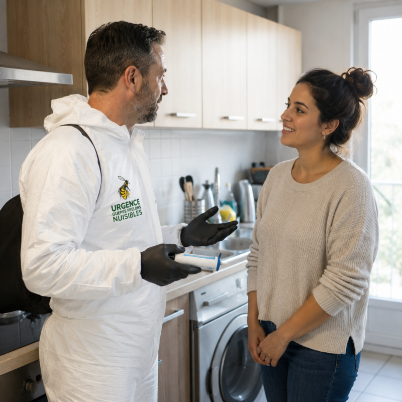 Conseils après traitement des cafards